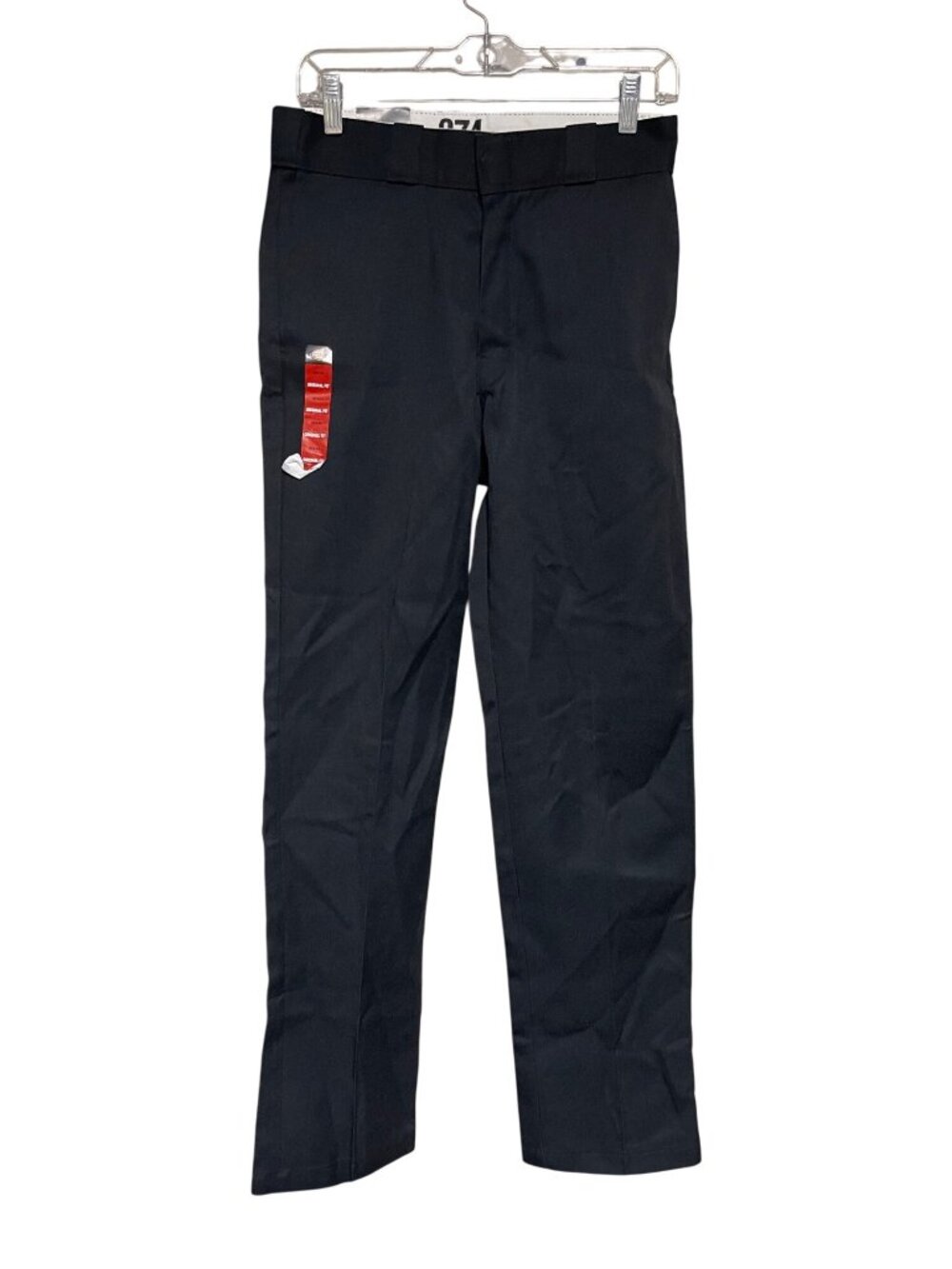 Dickies 874 Original Fit Icon Black Work Pants Wrinkle Resistant Mens 30x34